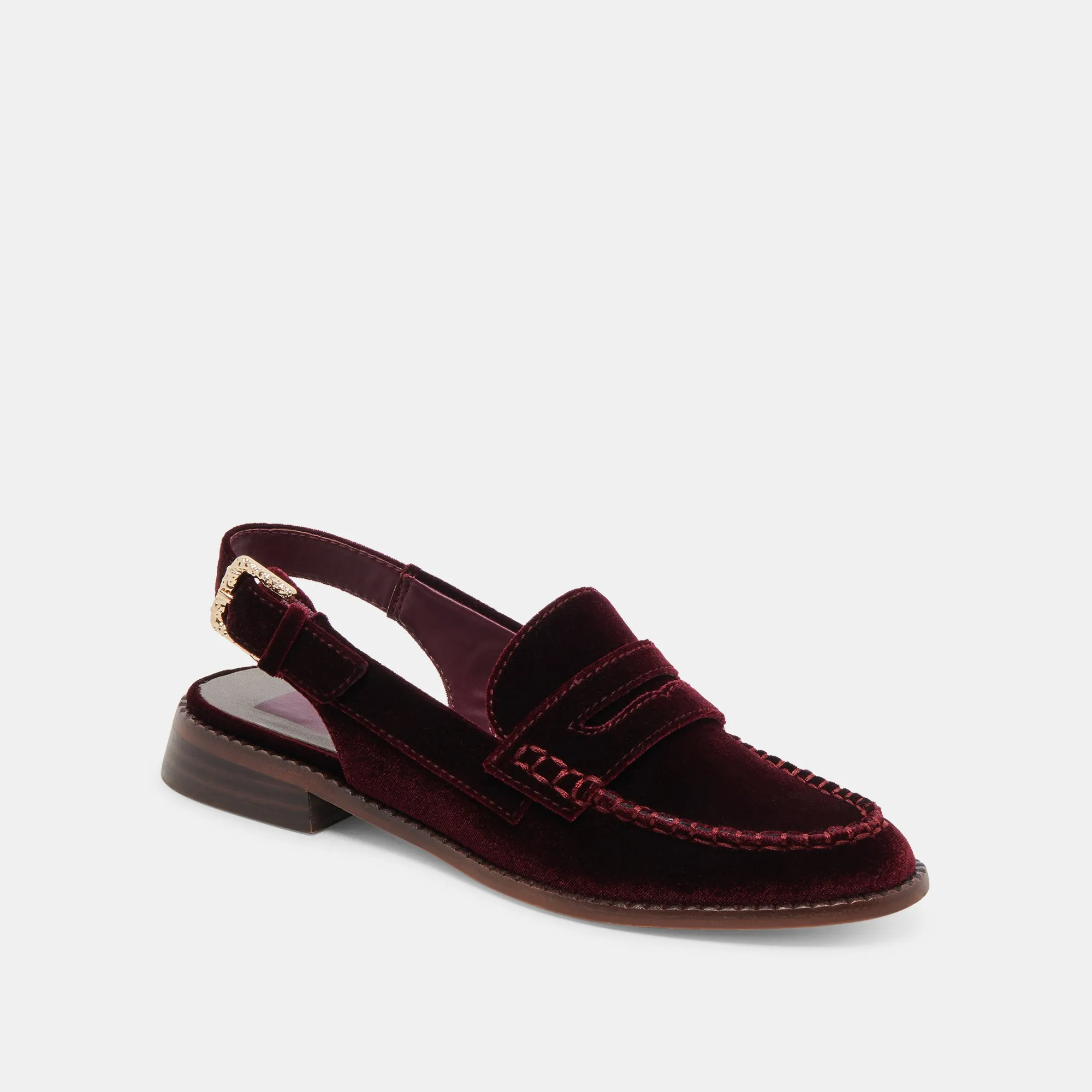 HARDI LOAFERS WINE VELVET Dolce Vita