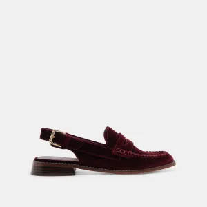 HARDI LOAFERS WINE VELVET Dolce Vita