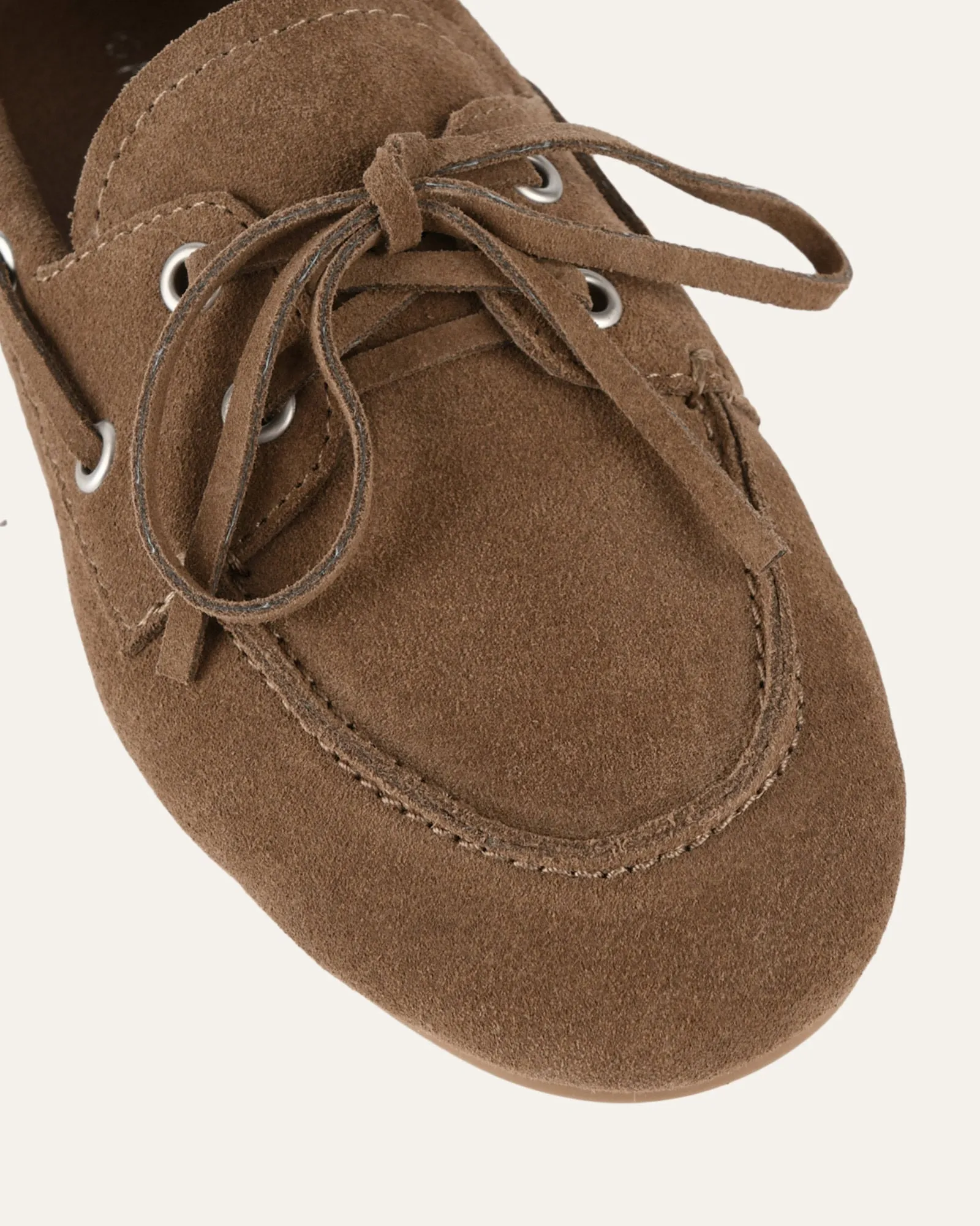 HELM LOAFERS BARK SUEDE Jo Mercer