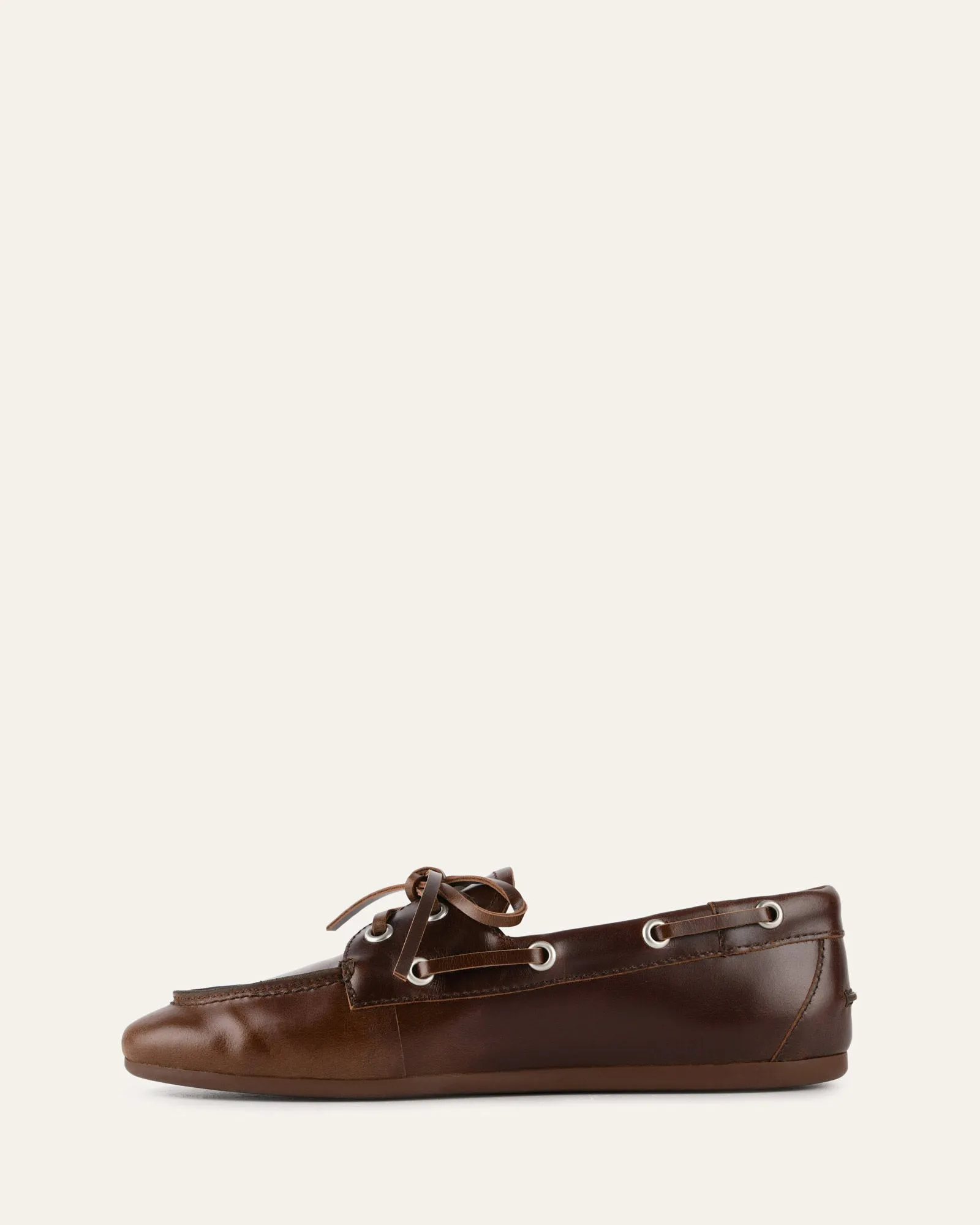 HELM LOAFERS PECAN WAXED LEATHER Jo Mercer