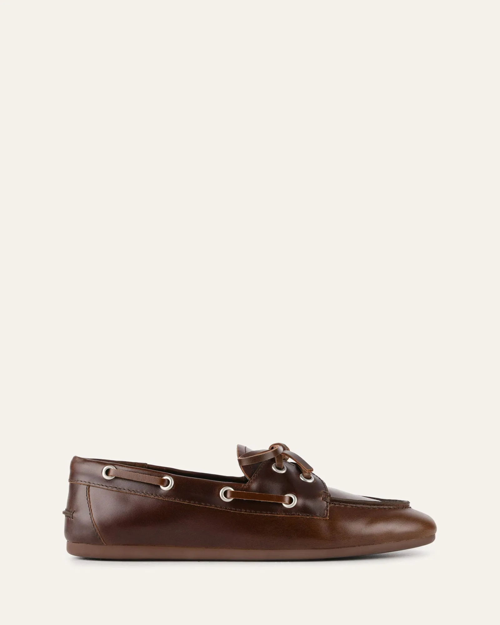 HELM LOAFERS PECAN WAXED LEATHER Jo Mercer