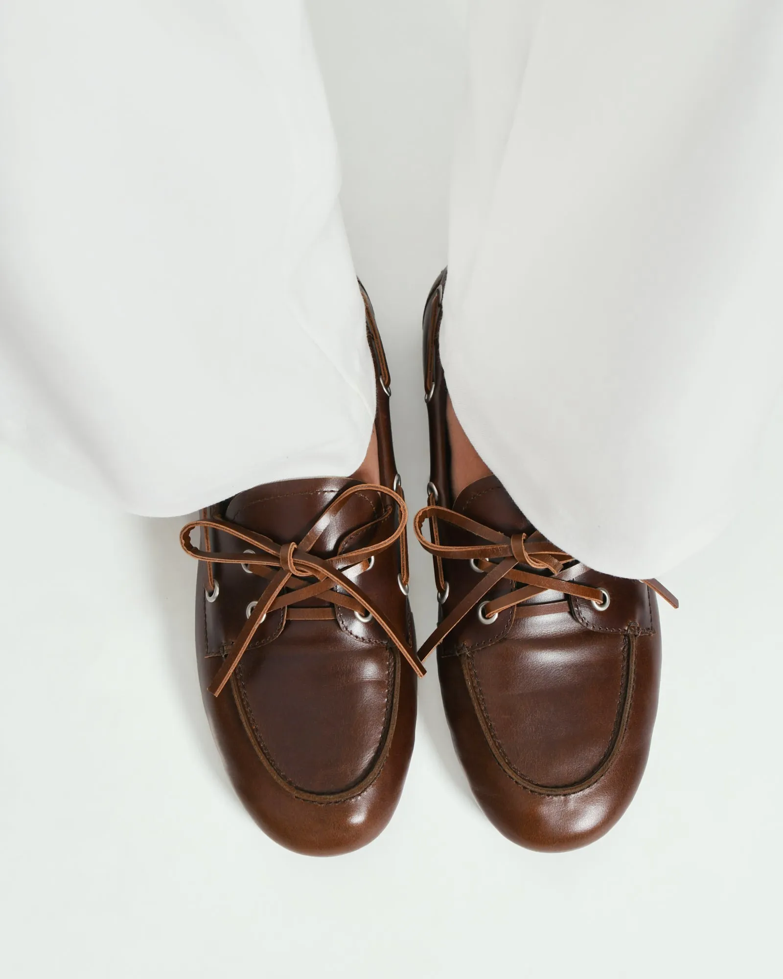 HELM LOAFERS PECAN WAXED LEATHER Jo Mercer