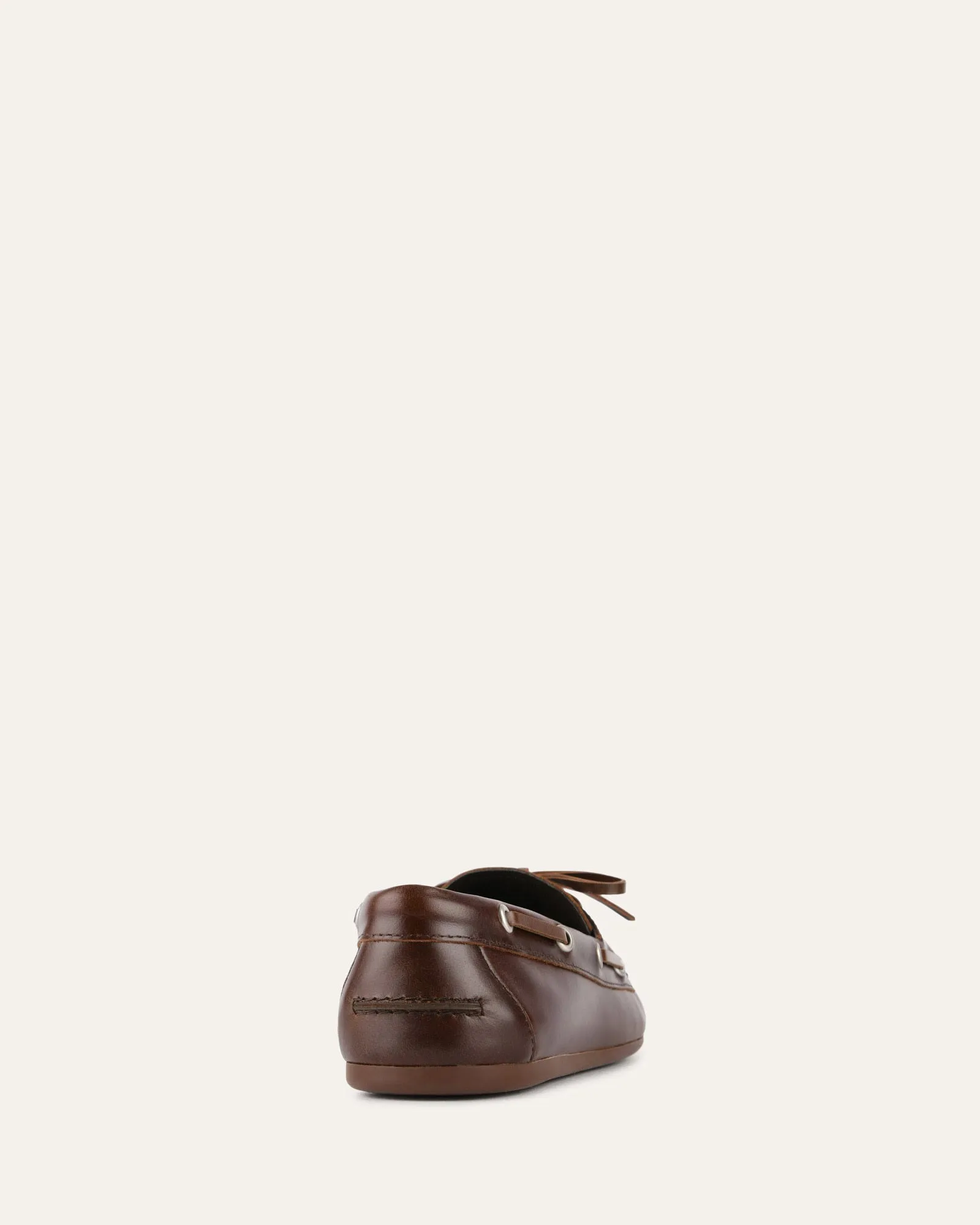 HELM LOAFERS PECAN WAXED LEATHER Jo Mercer