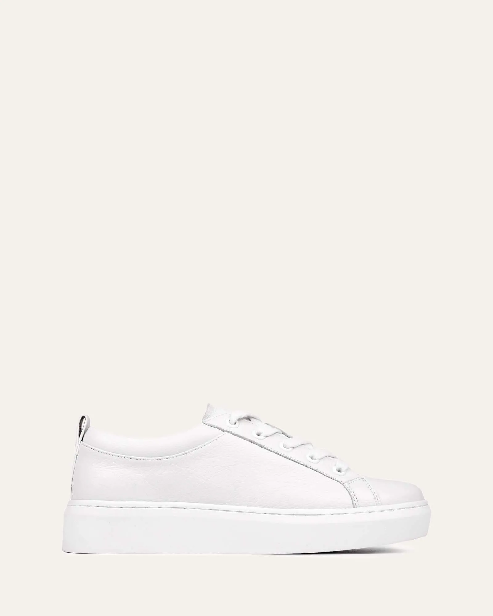 HILDA SNEAKERS WHITE LEATHER Jo Mercer