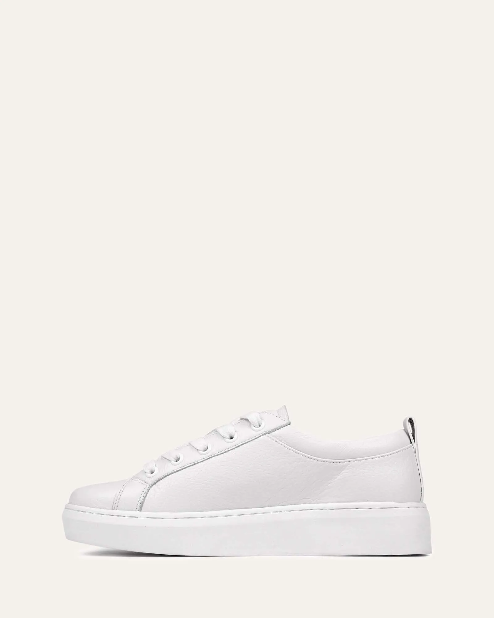 HILDA SNEAKERS WHITE LEATHER Jo Mercer