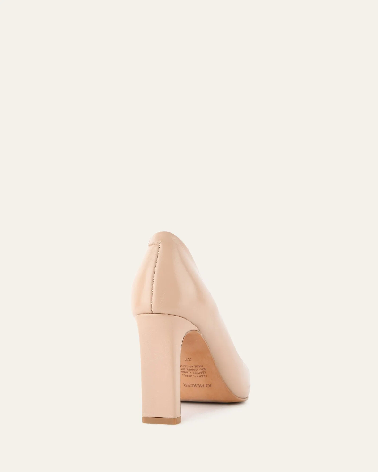 HOLLAND HIGH HEELS BLUSH LEATHER Jo Mercer