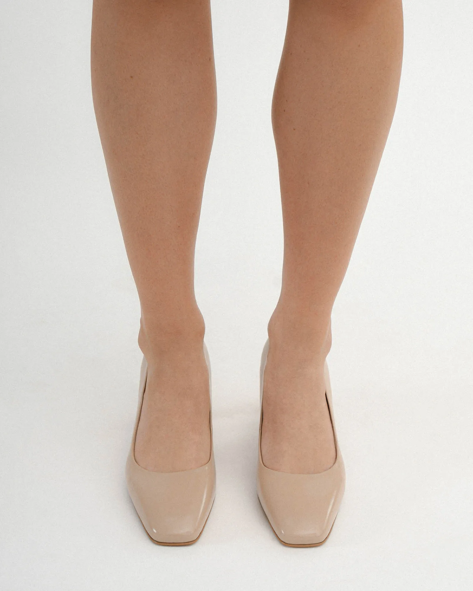 HOLLAND HIGH HEELS BLUSH LEATHER Jo Mercer