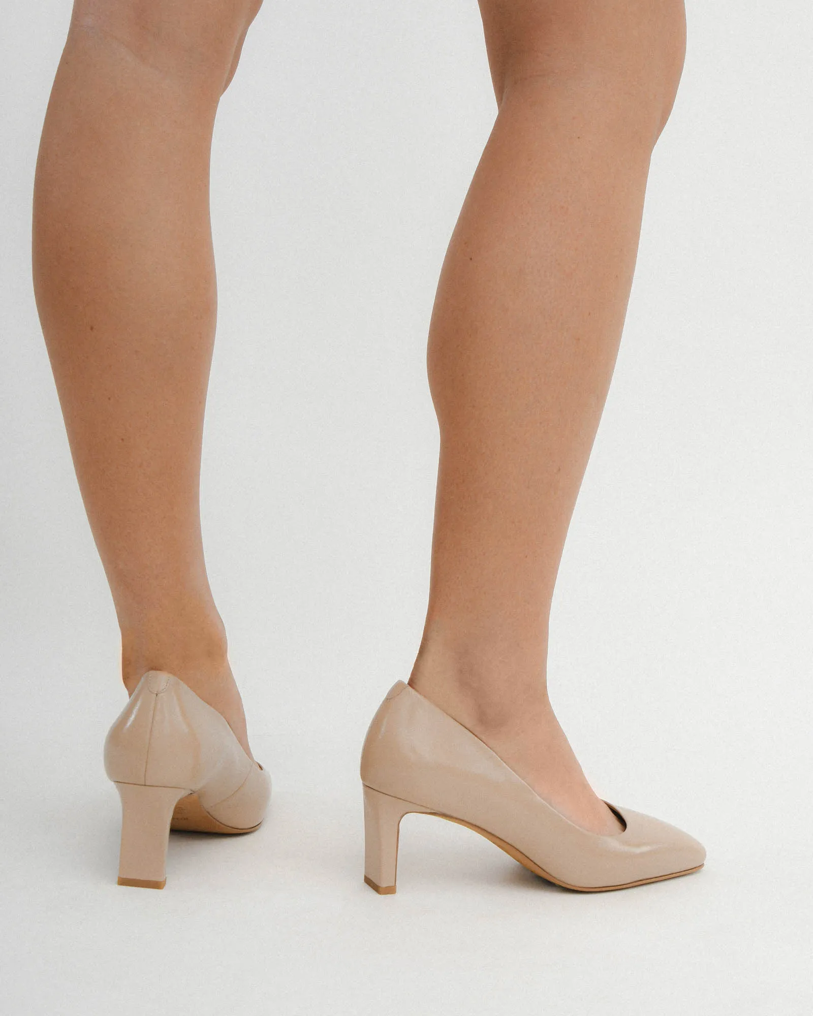 HOLLAND HIGH HEELS BLUSH LEATHER Jo Mercer
