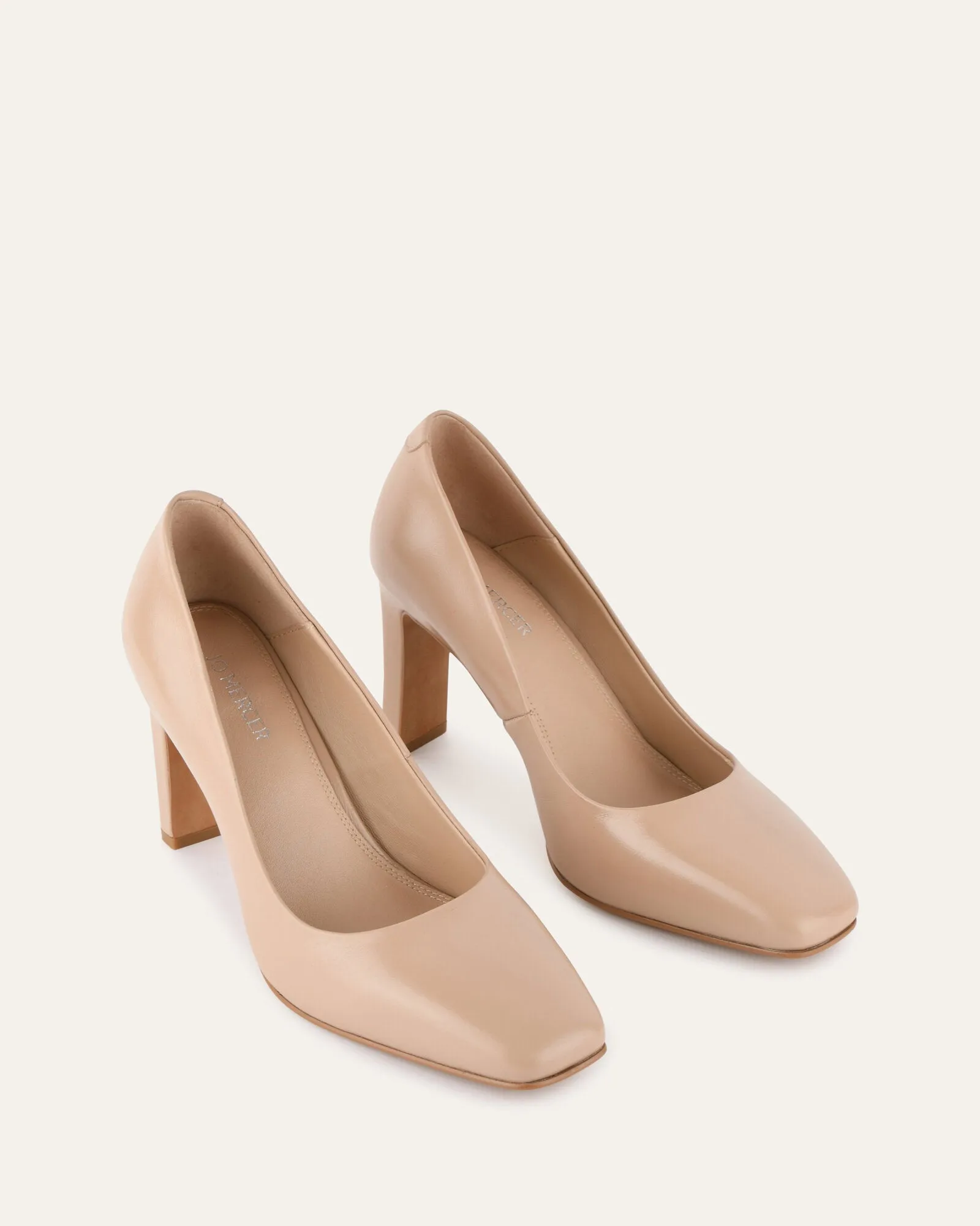 HOLLAND HIGH HEELS BLUSH LEATHER Jo Mercer