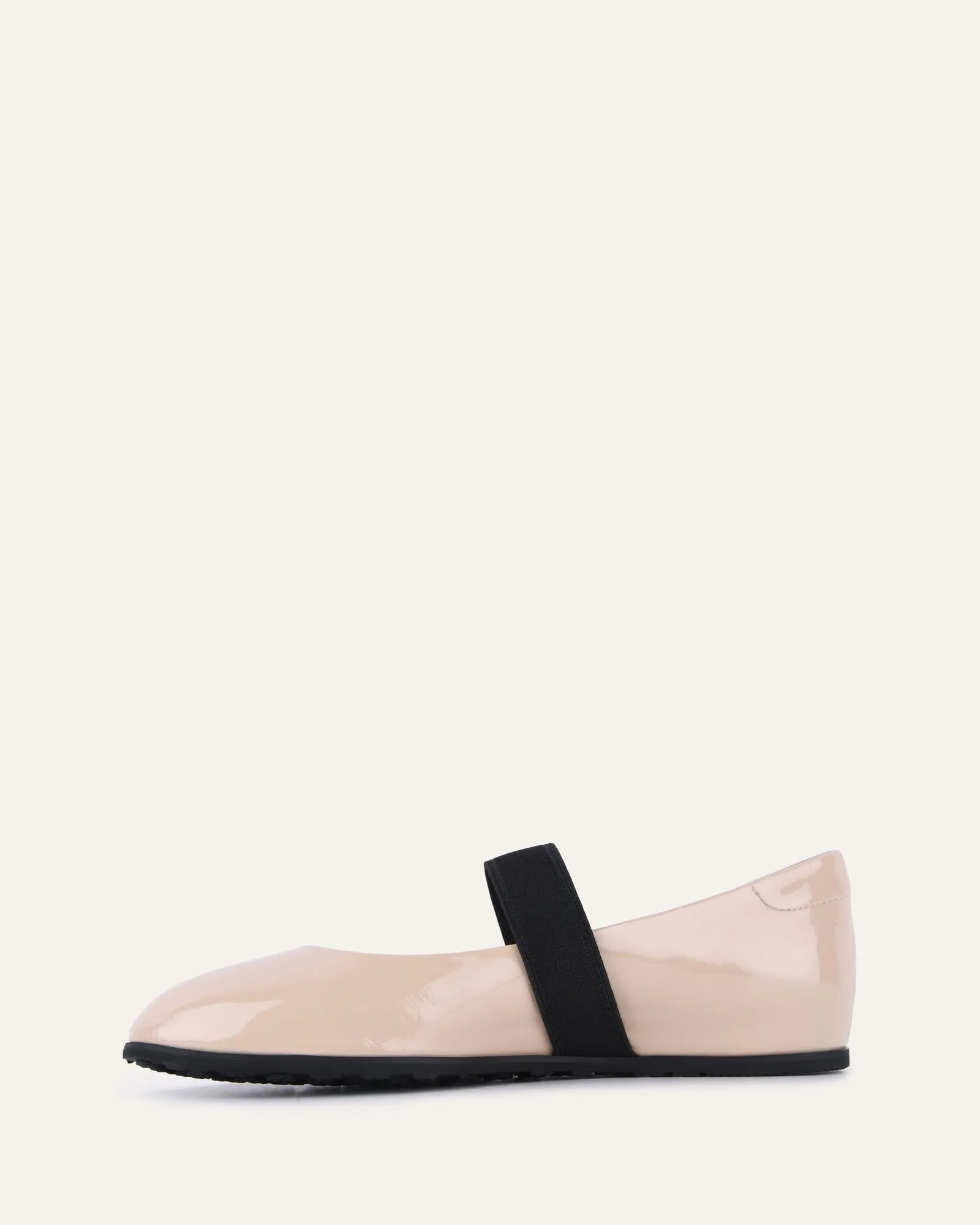 HOPE CASUAL FLATS NATURAL CRINKLE PATENT Jo Mercer