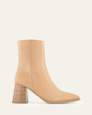 IGGY MID ANKLE BOOTS TAN LEATHER Jo Mercer