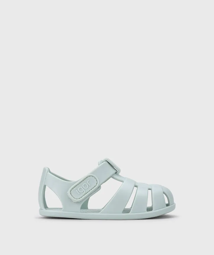 Igor Boy's And Girl's Nemo Solid Sandals - Menta