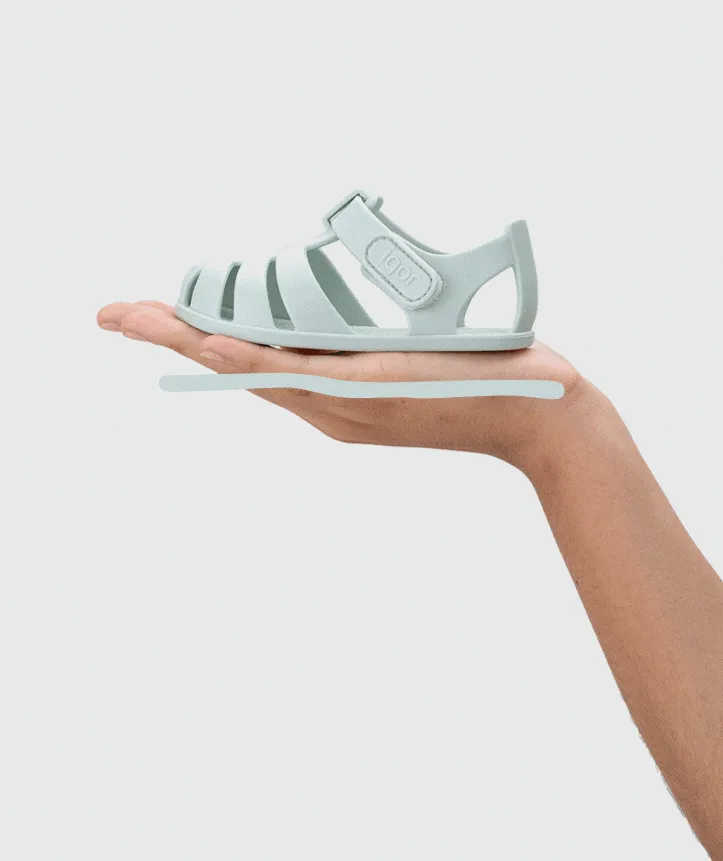 Igor Boy's And Girl's Nemo Solid Sandals - Menta