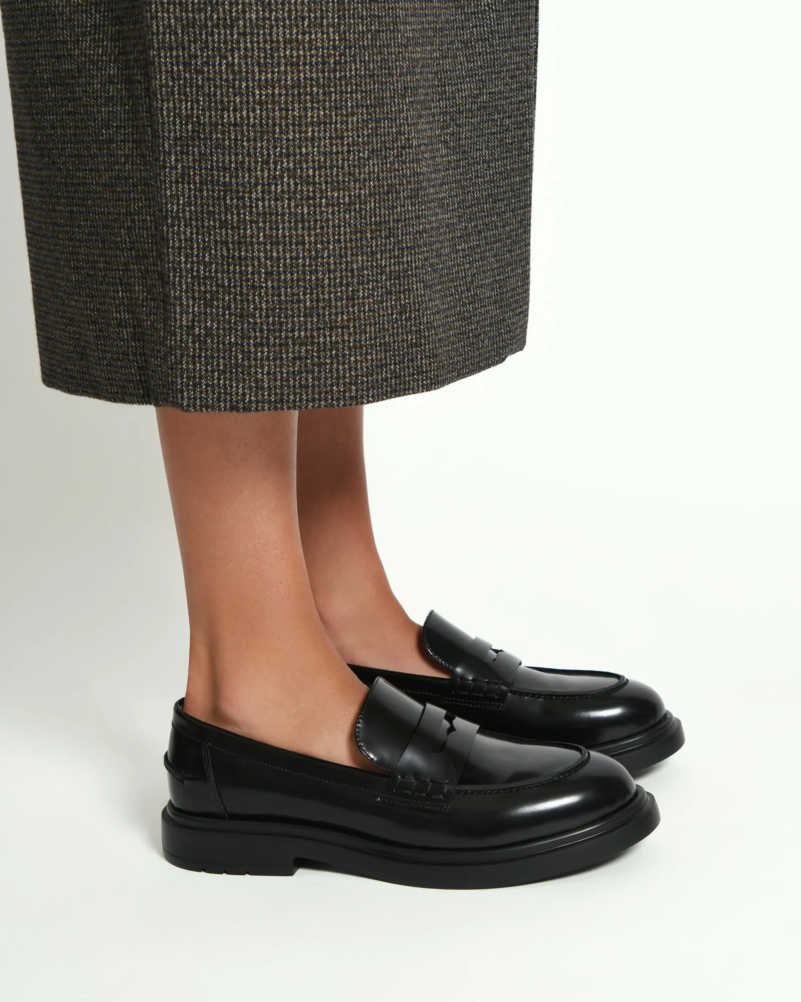 JARVIS LOAFERS BLACK LEATHER Jo Mercer