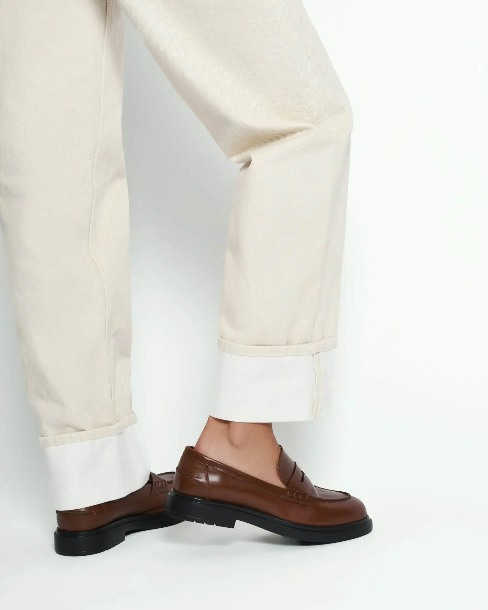 JARVIS LOAFERS CHESTNUT LEATHER Jo Mercer