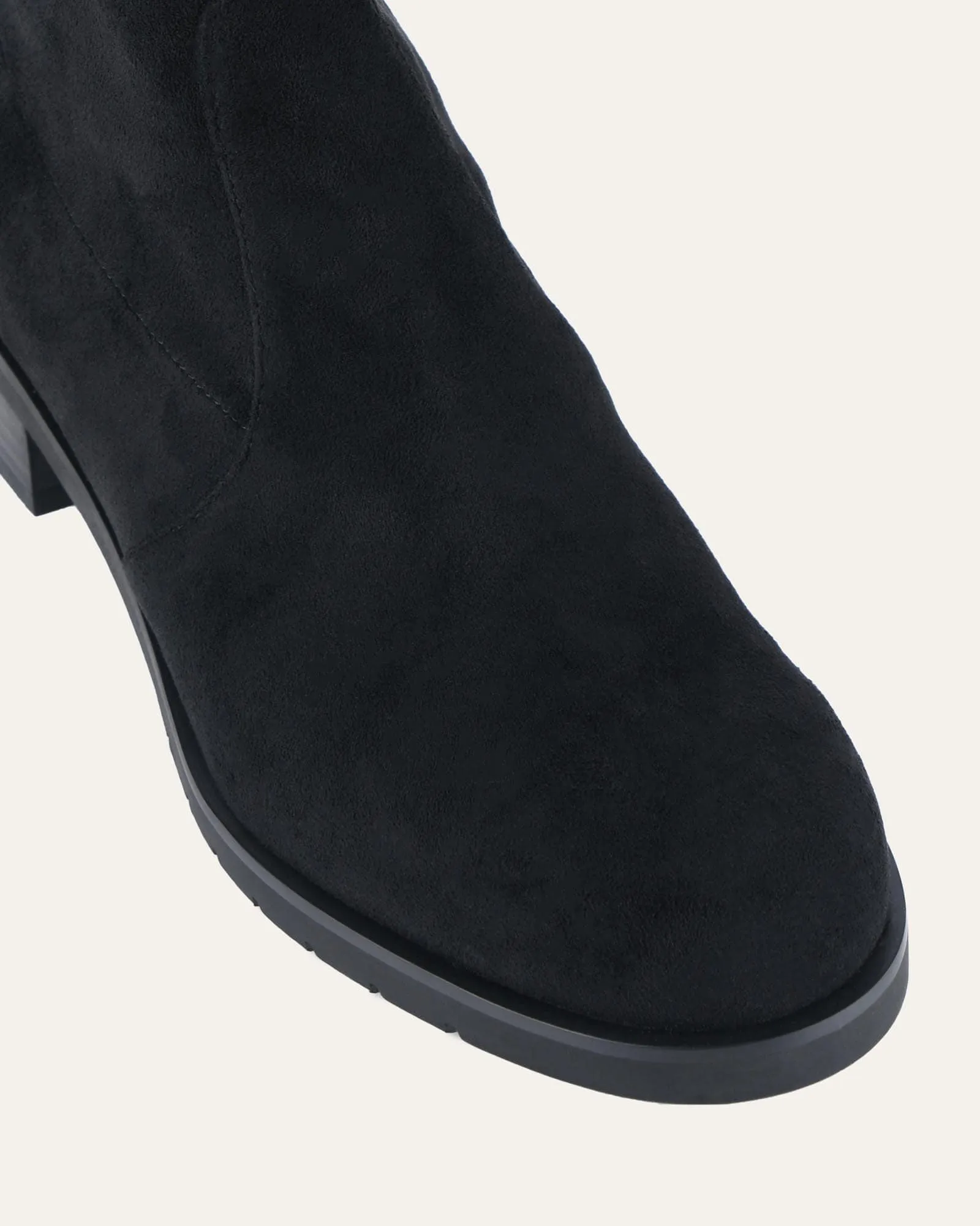 JOSIE OVER THE KNEE BOOTS BLACK Jo Mercer