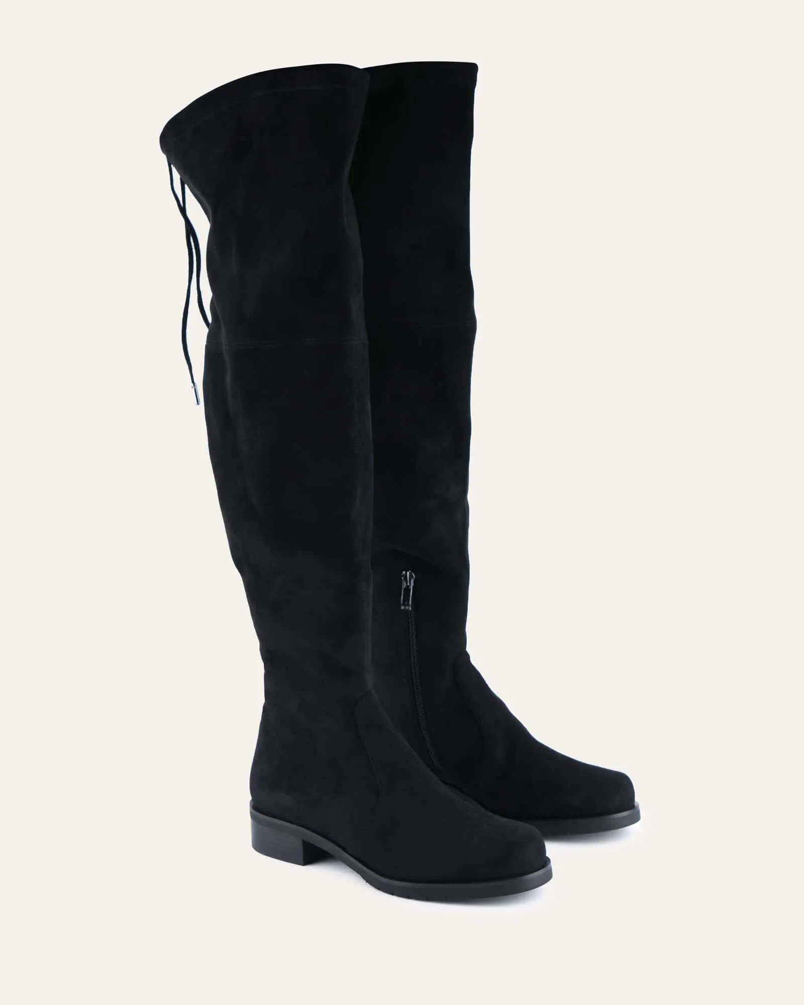 JOSIE OVER THE KNEE BOOTS BLACK Jo Mercer