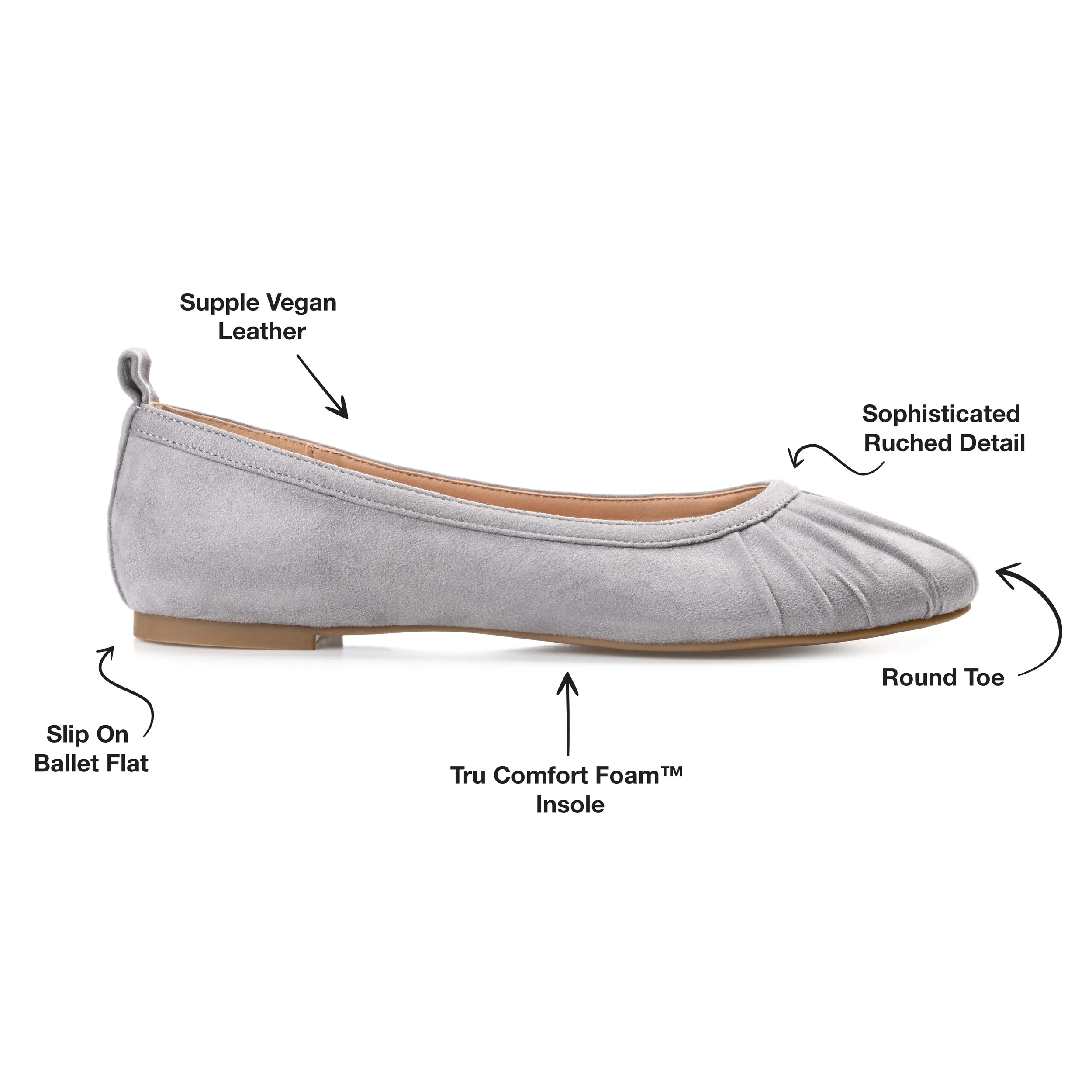 Journee Collection Women's Tru Comfort Foam Tannya Flat