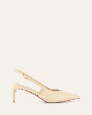 JULIAN MID HEELS BUTTER LEATHER Jo Mercer