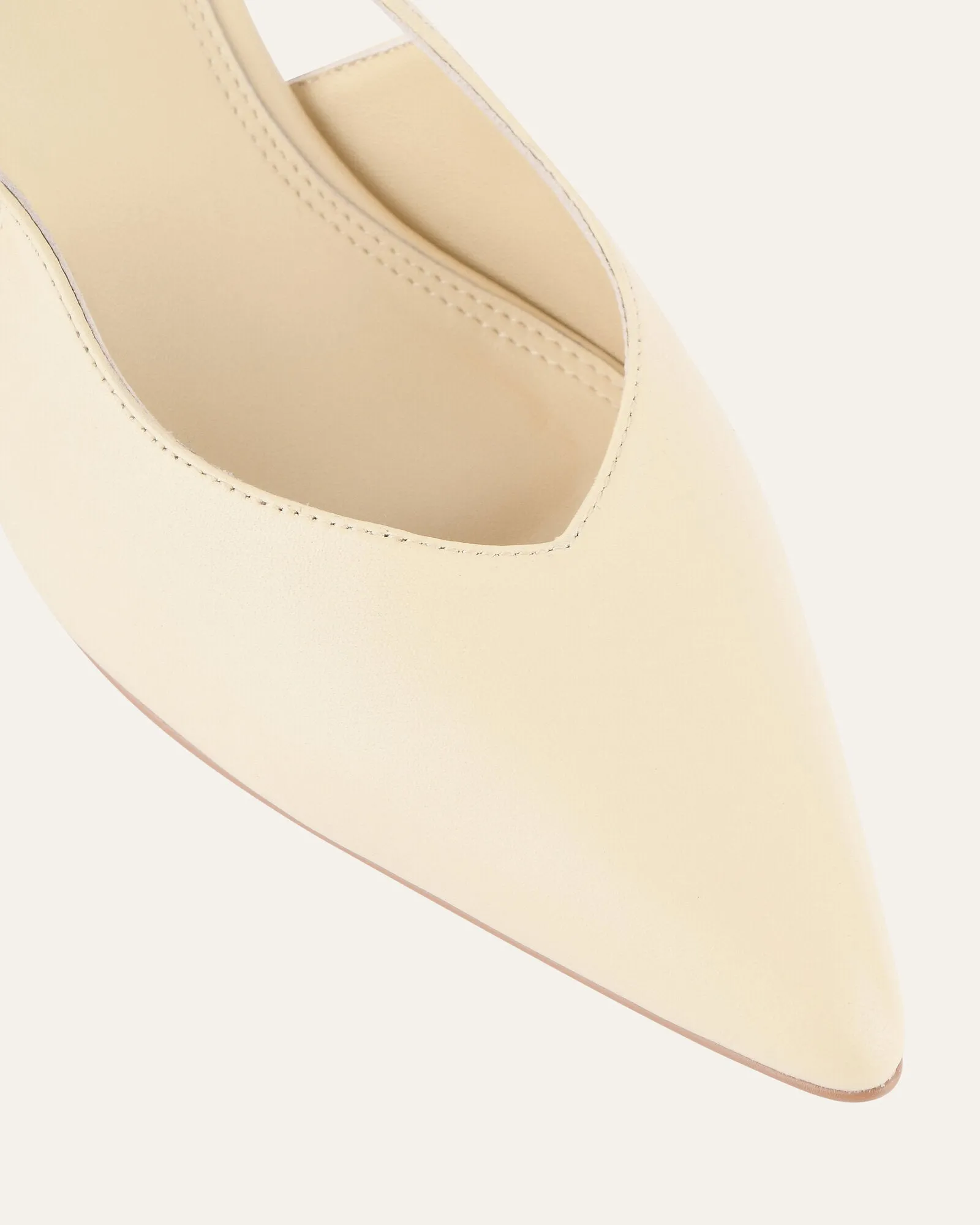 JULIAN MID HEELS BUTTER LEATHER Jo Mercer