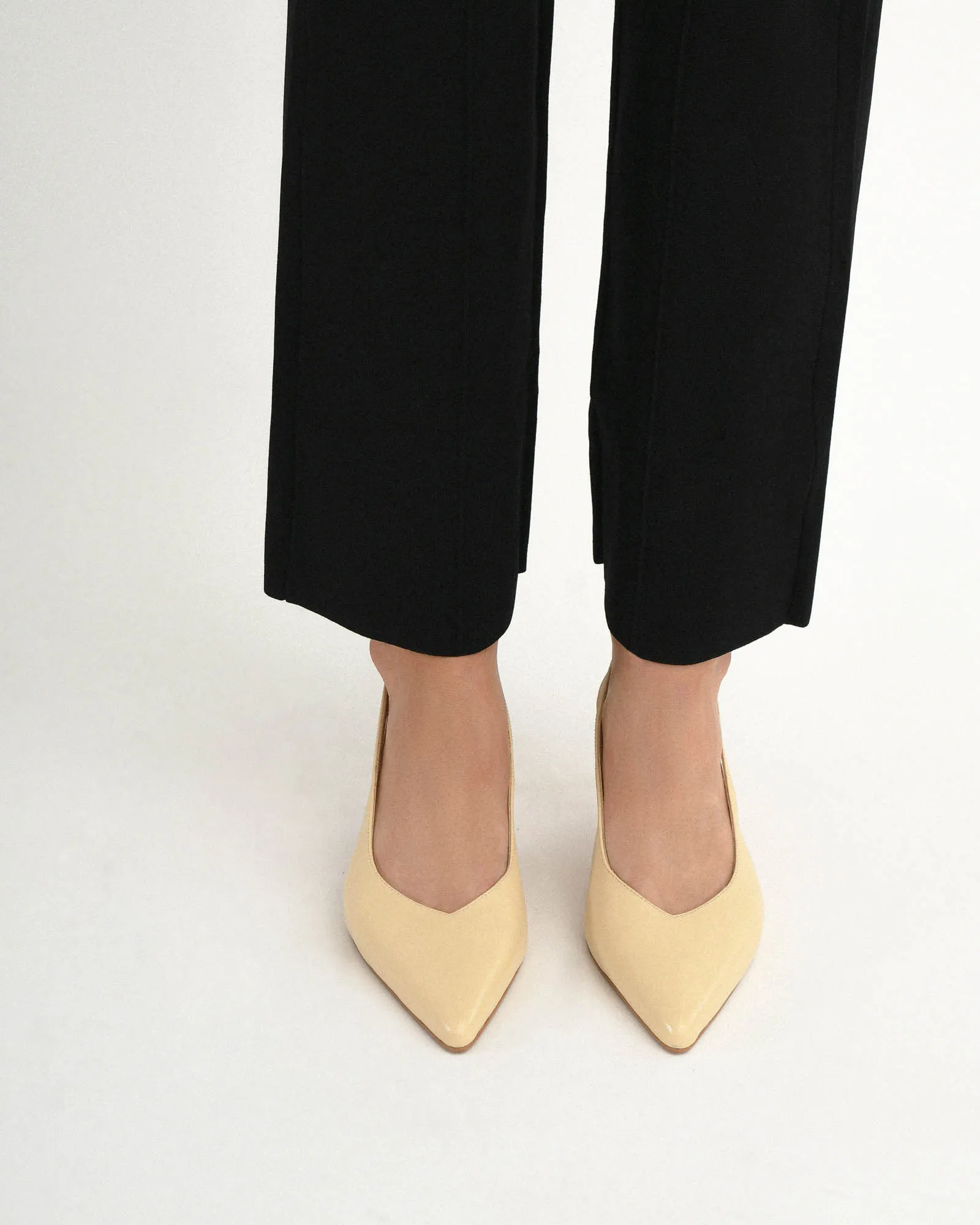 JULIAN MID HEELS BUTTER LEATHER Jo Mercer