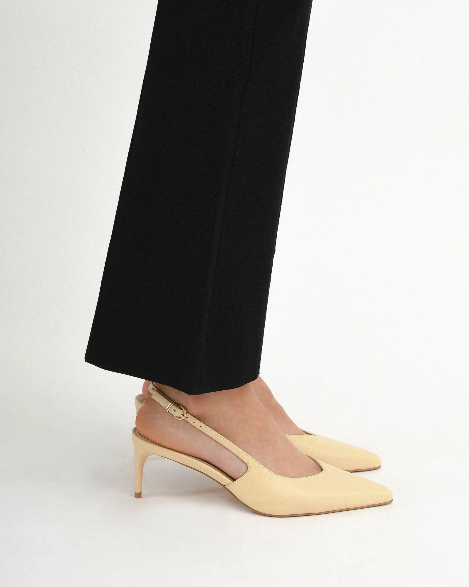 JULIAN MID HEELS BUTTER LEATHER Jo Mercer