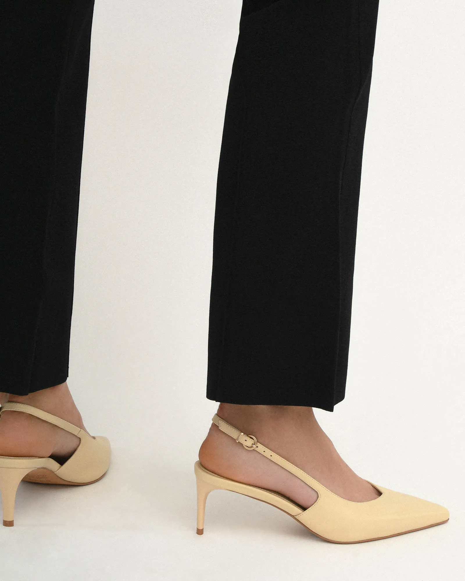 JULIAN MID HEELS BUTTER LEATHER Jo Mercer