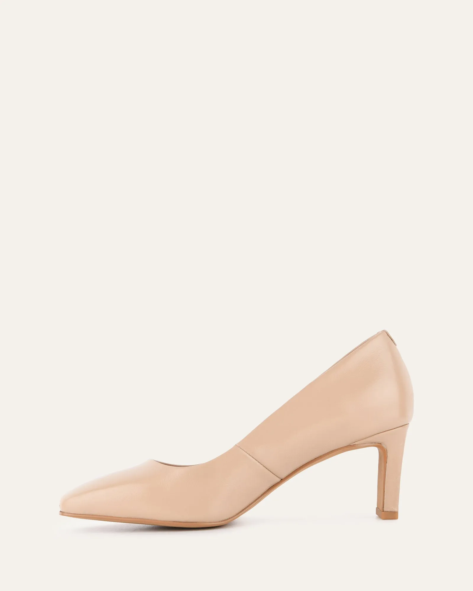 JULIE MID HEELS BLUSH LEATHER Jo Mercer