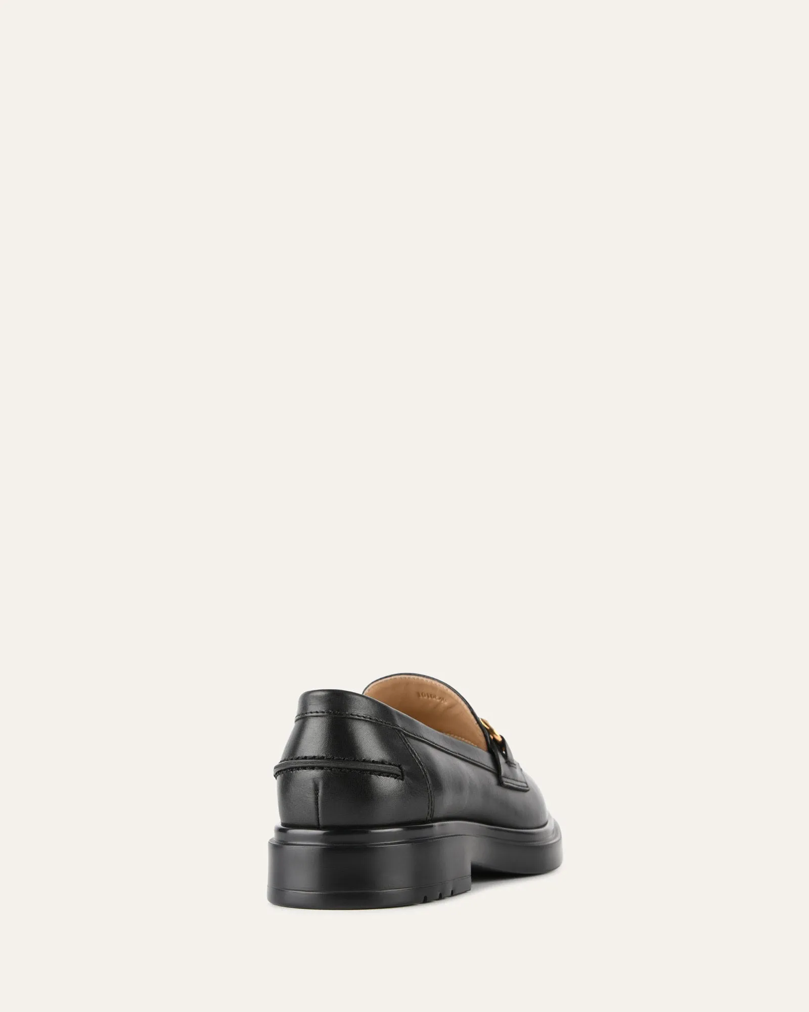 JULIO LOAFERS BLACK LEATHER Jo Mercer