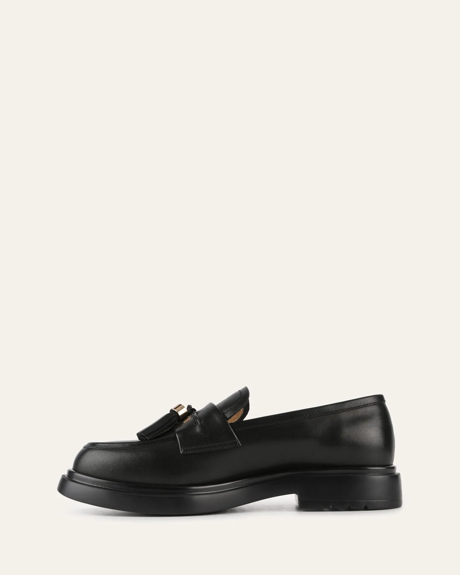 JULIUS LOAFERS BLACK LEATHER Jo Mercer