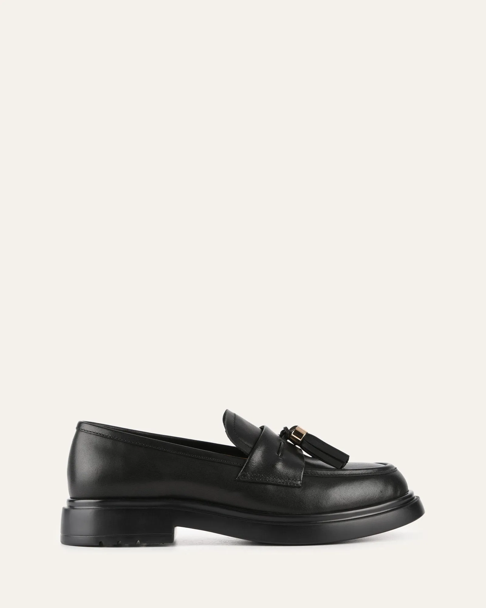 JULIUS LOAFERS BLACK LEATHER Jo Mercer