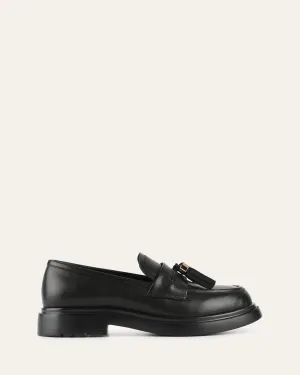 JULIUS LOAFERS BLACK LEATHER Jo Mercer