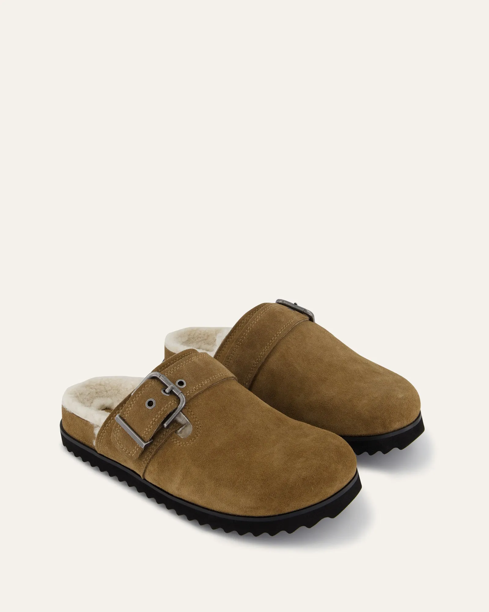 JUNIPER CASUAL FLATS BARK SUEDE Jo Mercer