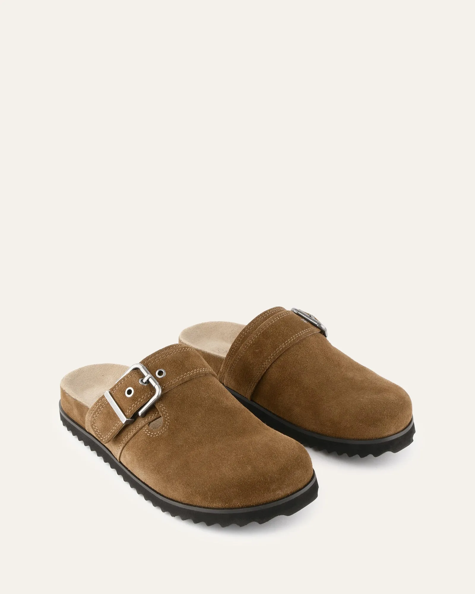 JUNO CASUAL FLATS BISCUIT SUEDE Jo Mercer