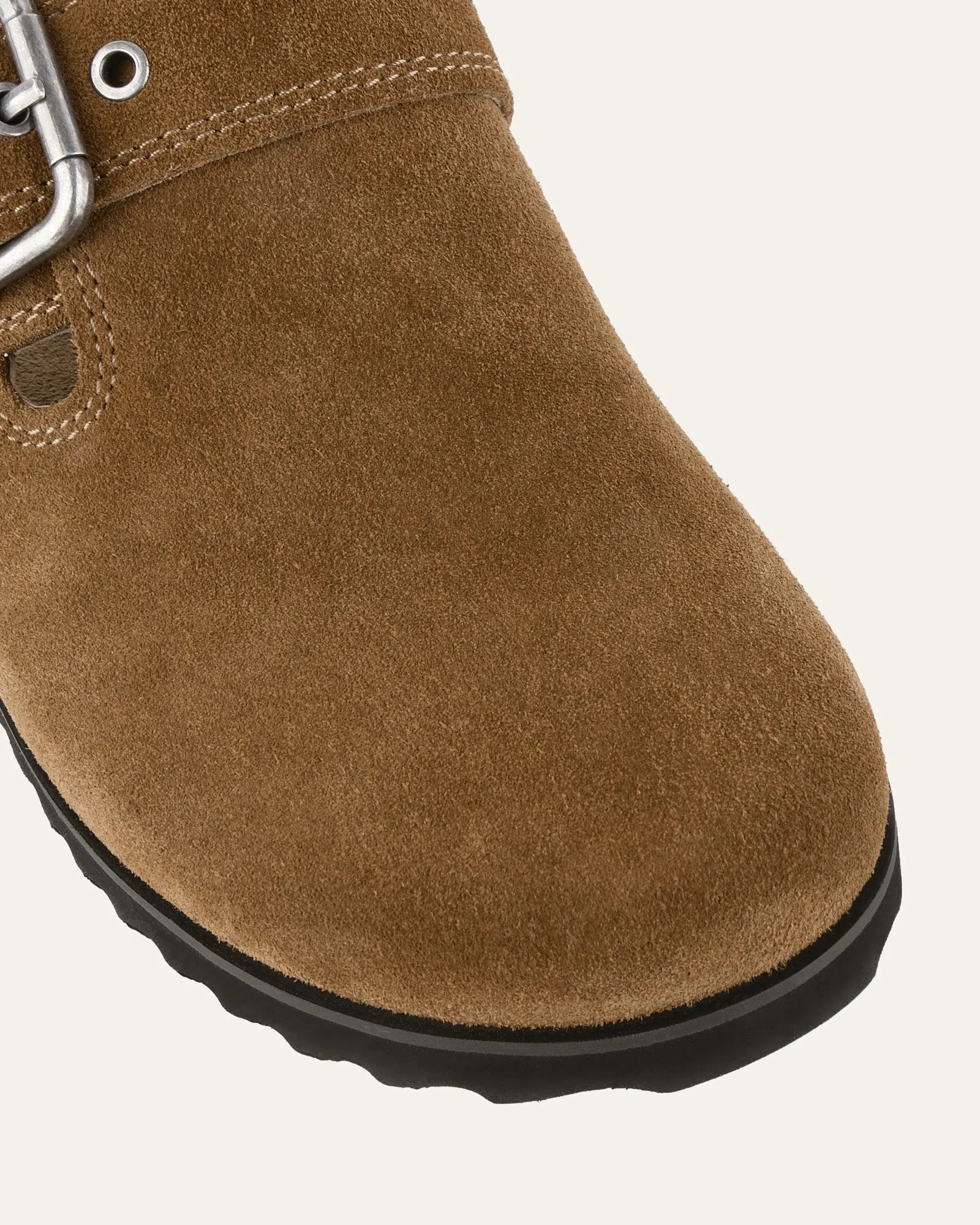 JUNO CASUAL FLATS BISCUIT SUEDE Jo Mercer