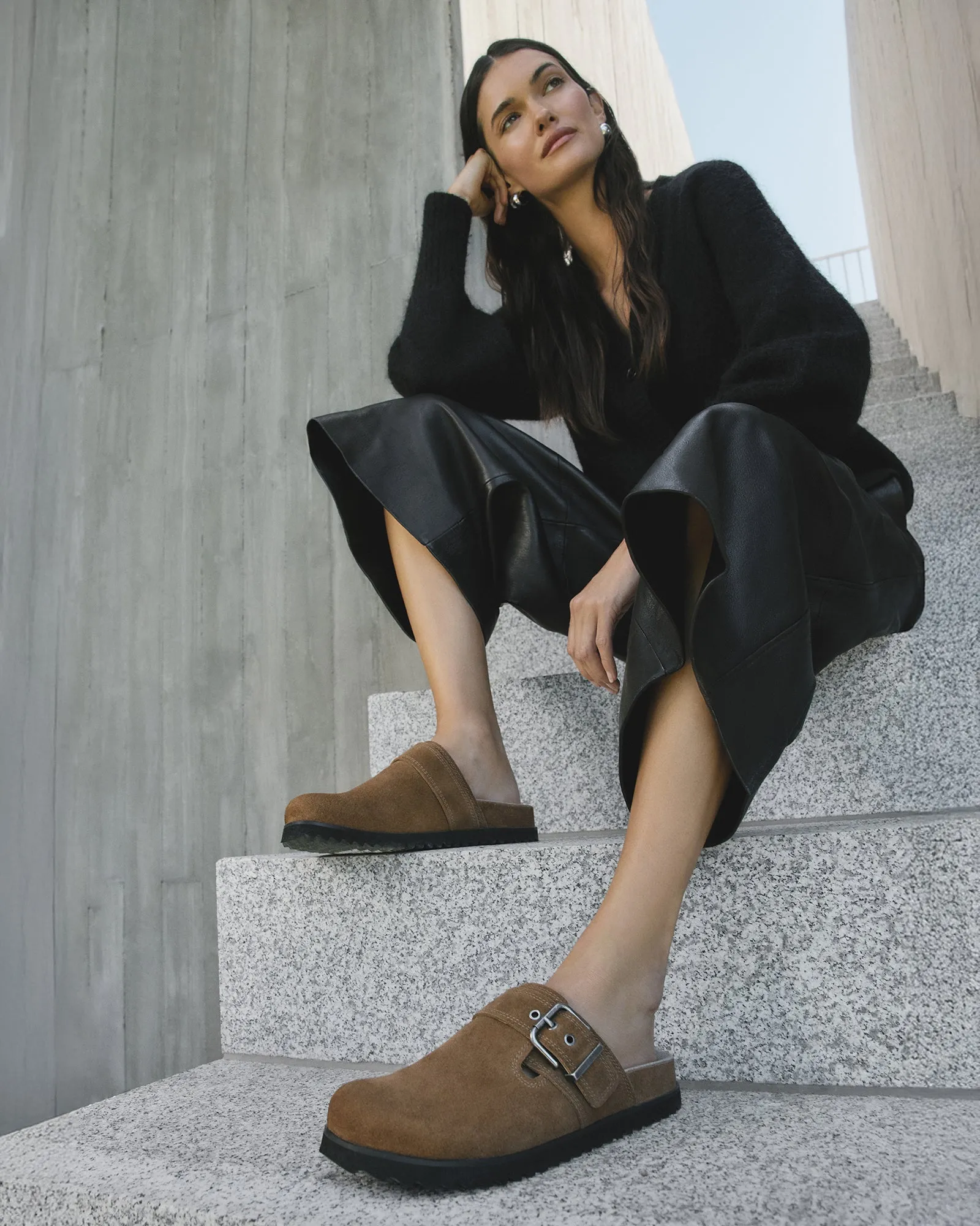 JUNO CASUAL FLATS BISCUIT SUEDE Jo Mercer