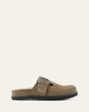 JUNO CASUAL FLATS KHAKI SUEDE Jo Mercer