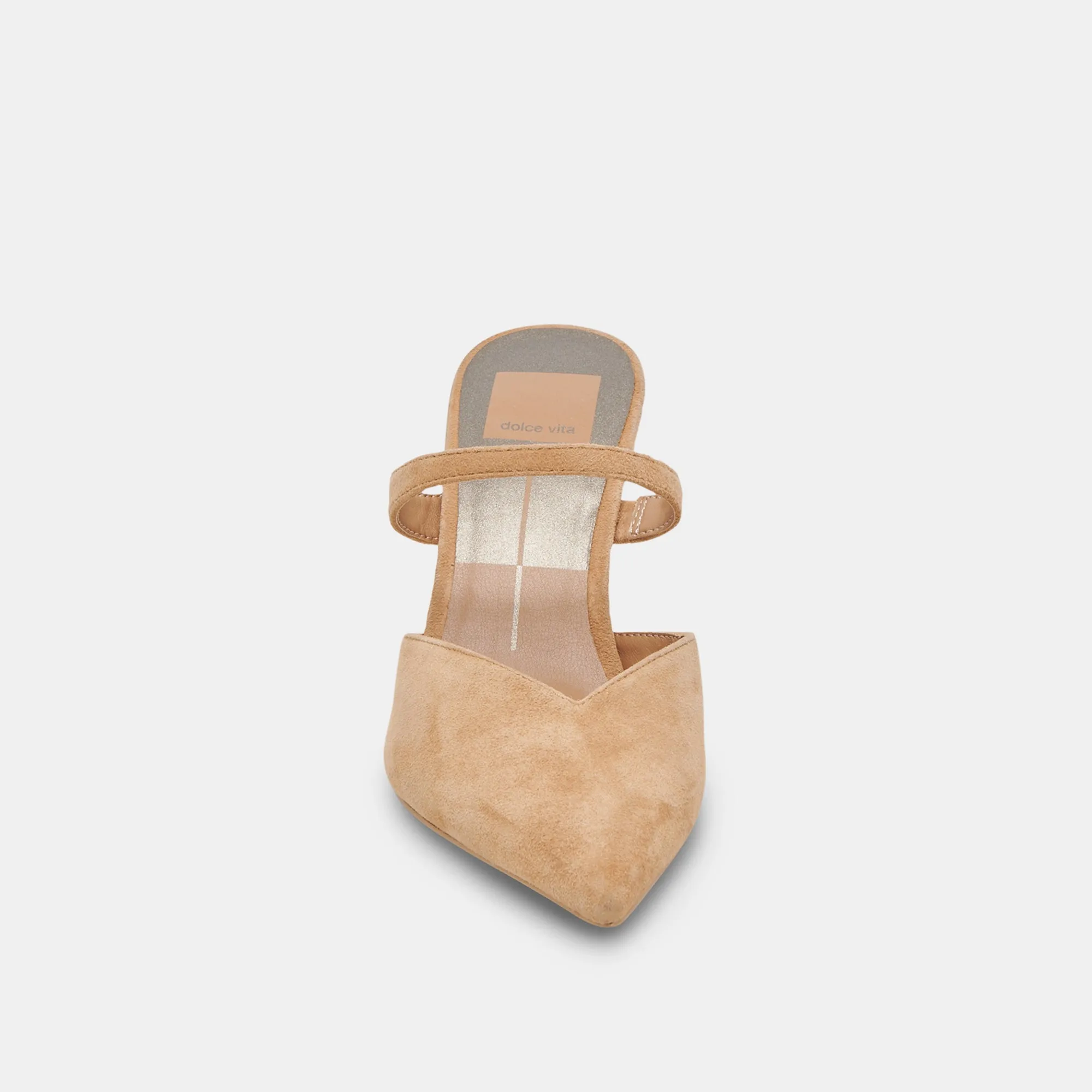 KANIKA WIDE HEELS TAN SUEDE Dolce Vita