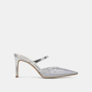 KATIK HEELS SILVER MESH Dolce Vita