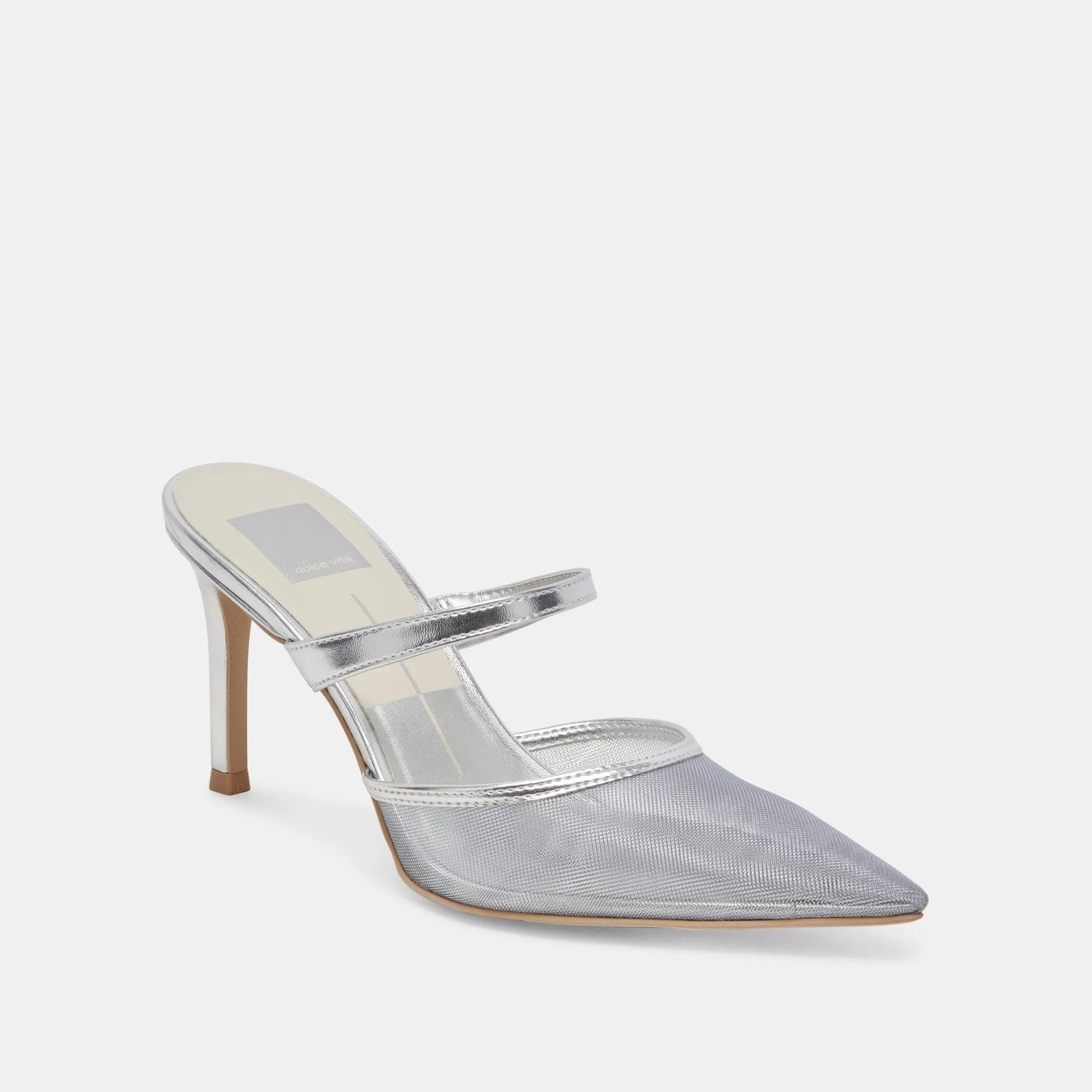 KATIK HEELS SILVER MESH Dolce Vita