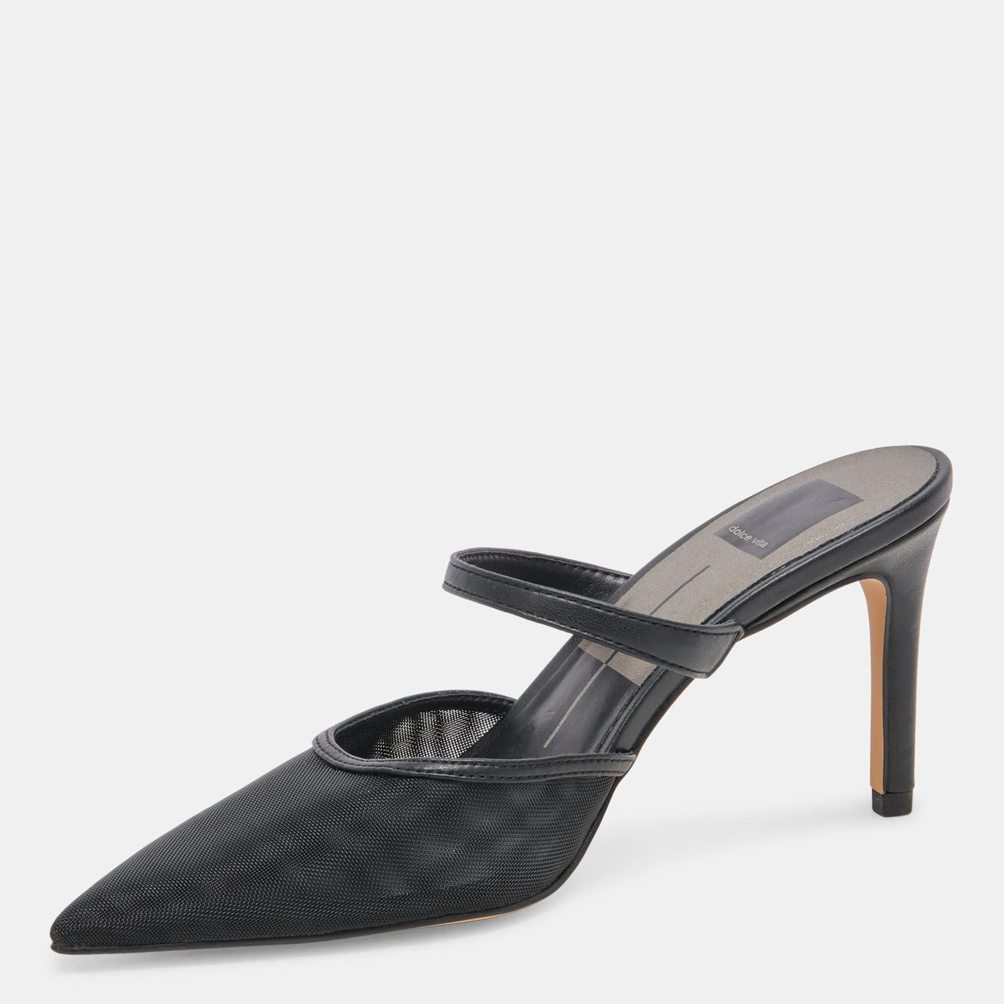 Katik Wide Heels Onyx Mesh