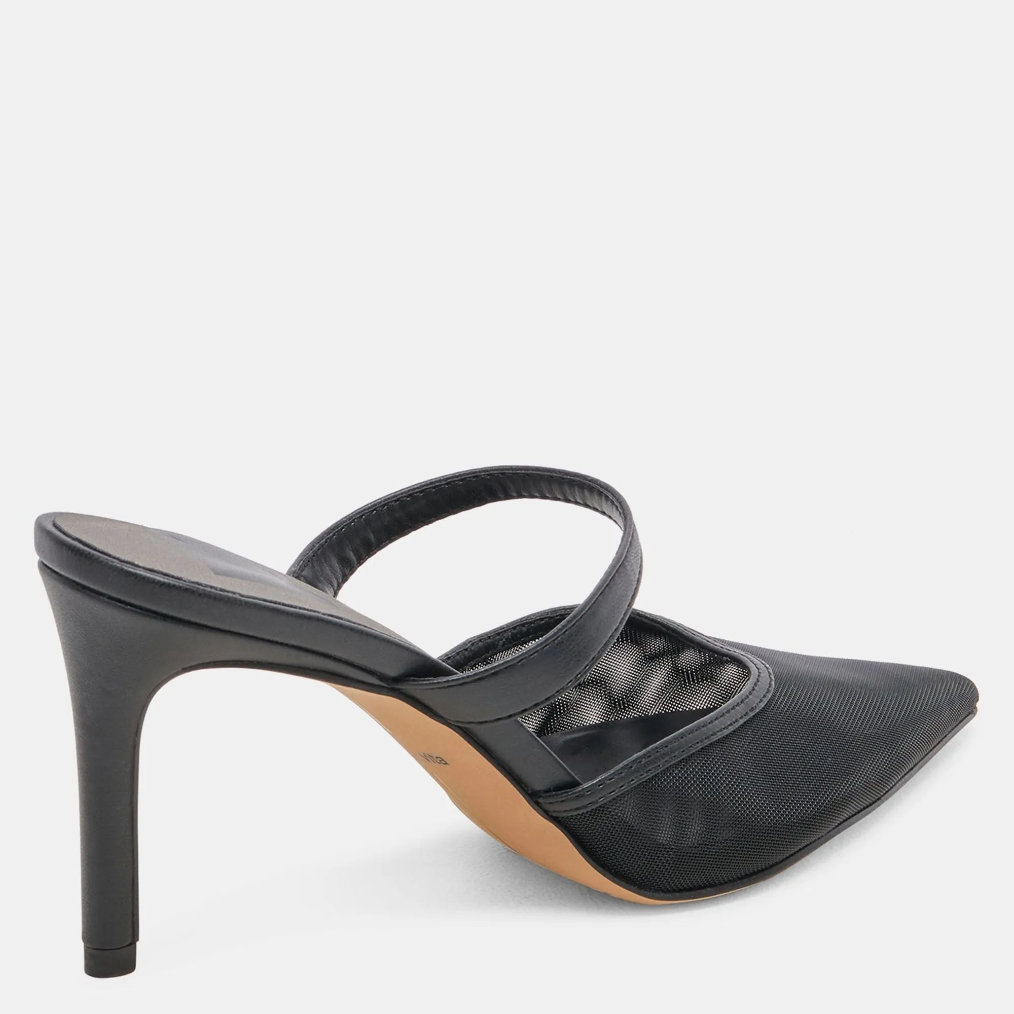 Katik Wide Heels Onyx Mesh