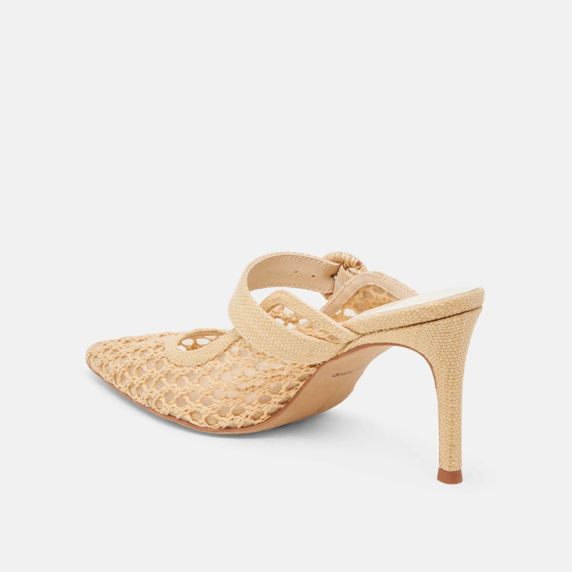 KEEKEE HEELS LT NATURAL WOVEN RAFFIA Dolce Vita