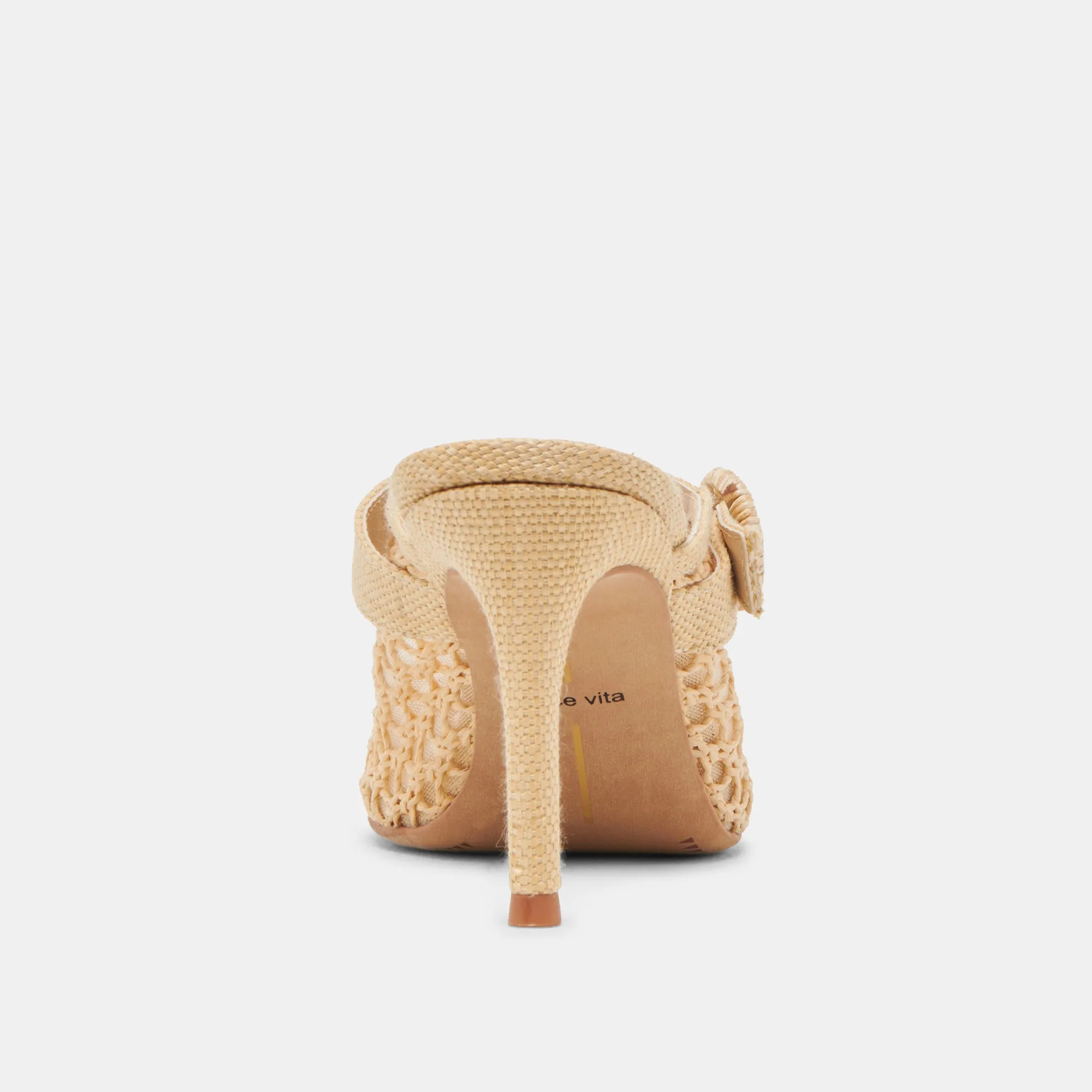 KEEKEE HEELS LT NATURAL WOVEN RAFFIA Dolce Vita