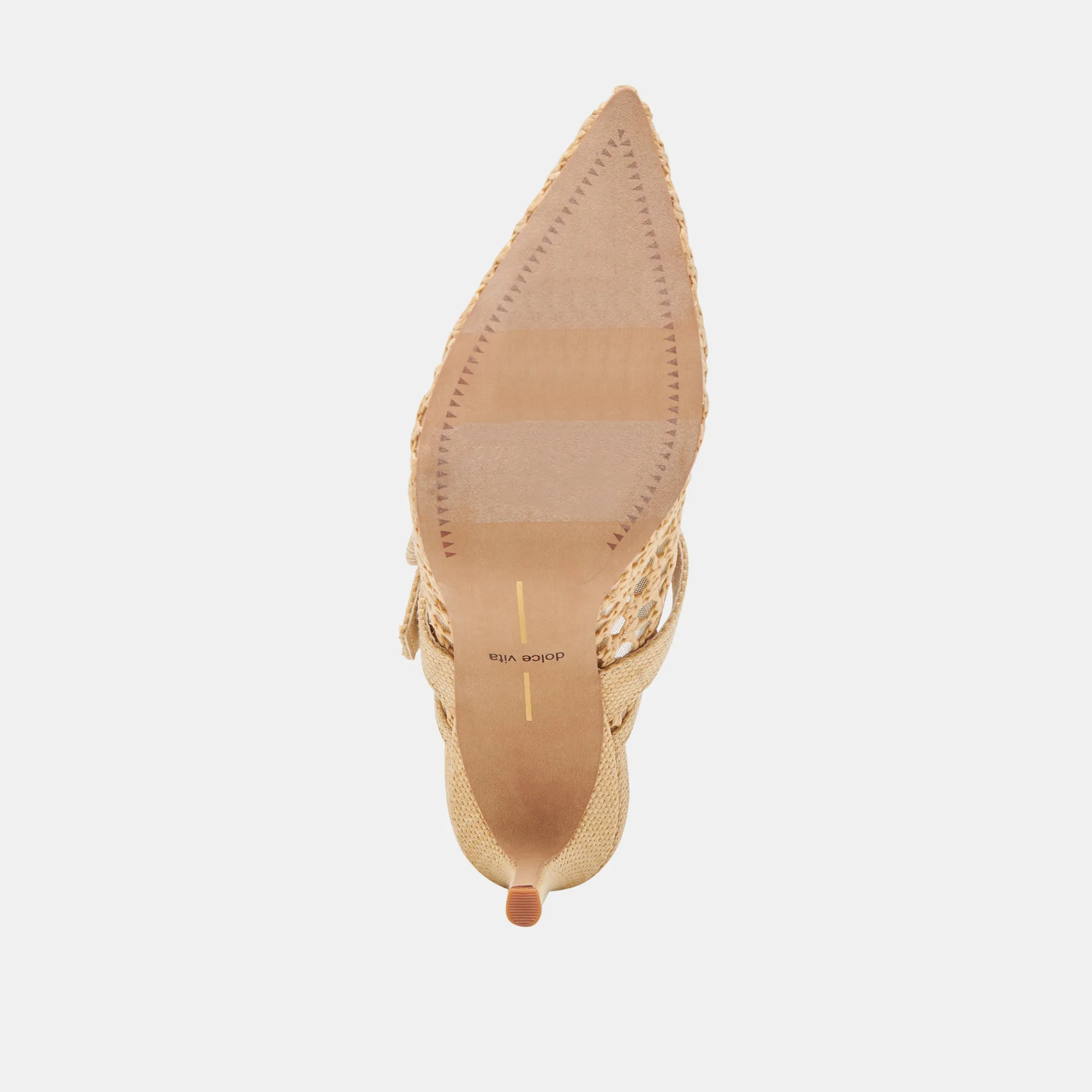 KEEKEE HEELS LT NATURAL WOVEN RAFFIA Dolce Vita