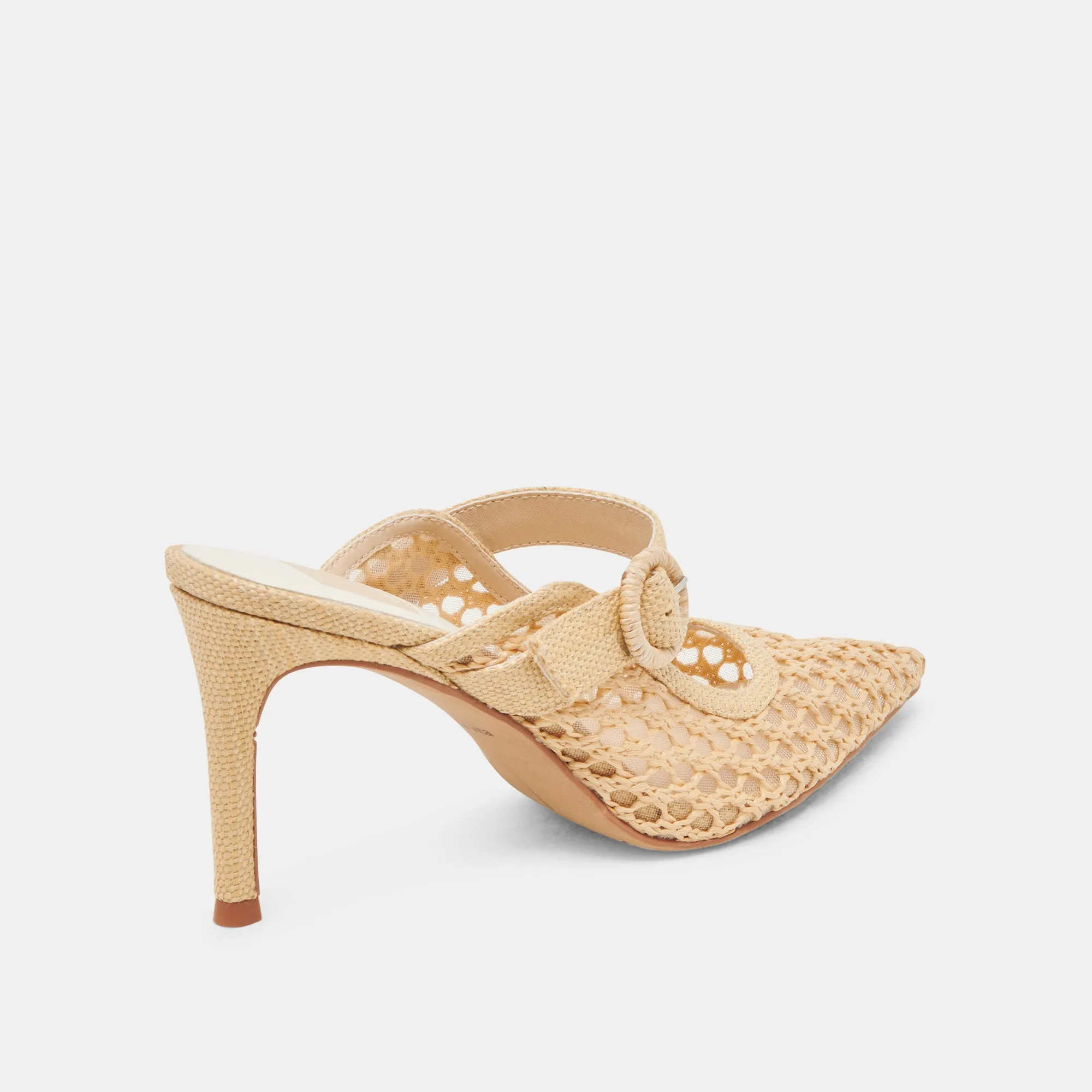 KEEKEE HEELS LT NATURAL WOVEN RAFFIA Dolce Vita
