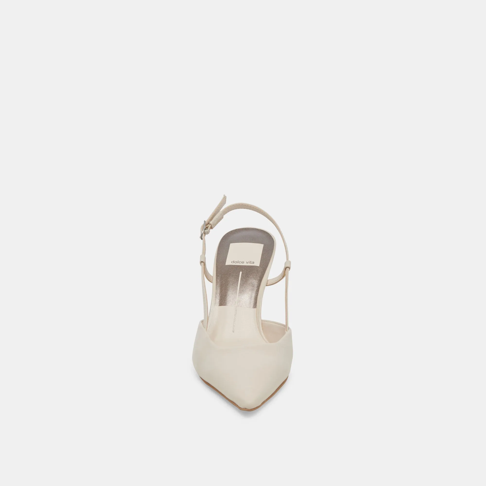 KIM HEELS IVORY CRINKLE PATENT Dolce Vita