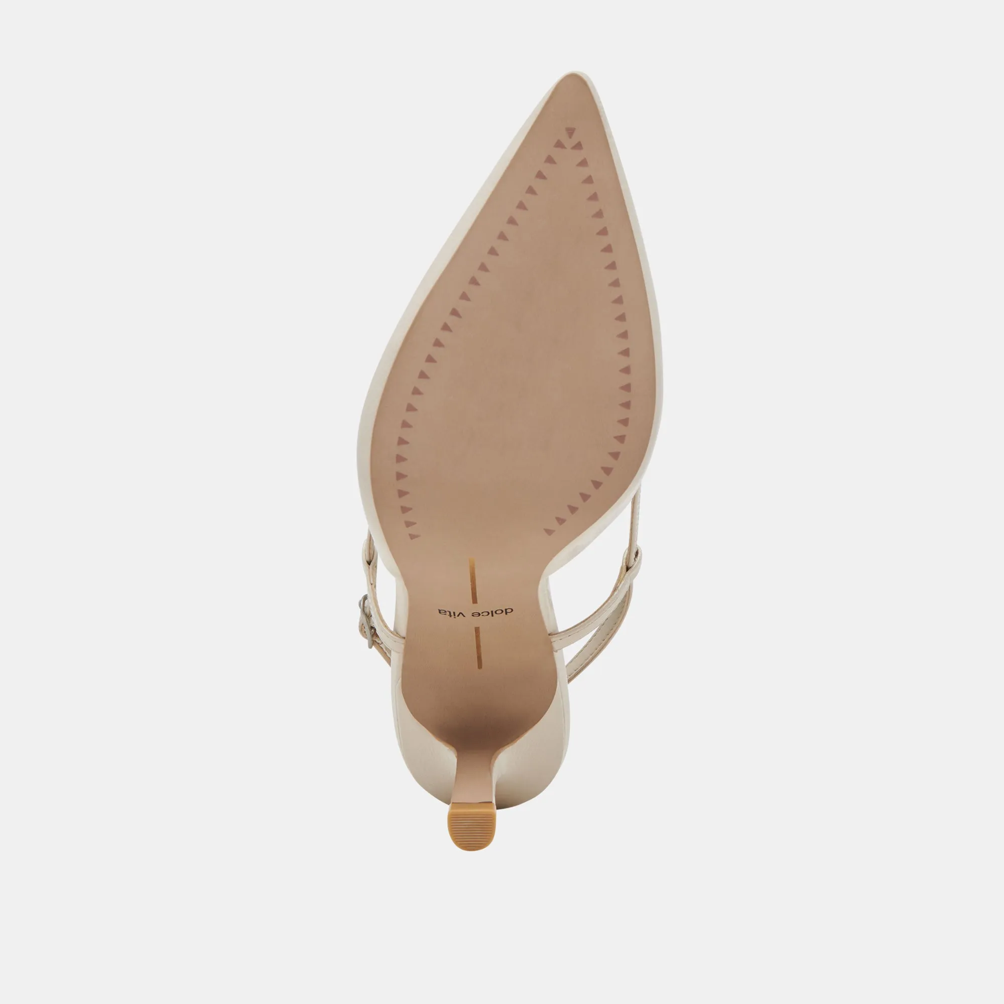 KIM HEELS IVORY CRINKLE PATENT Dolce Vita