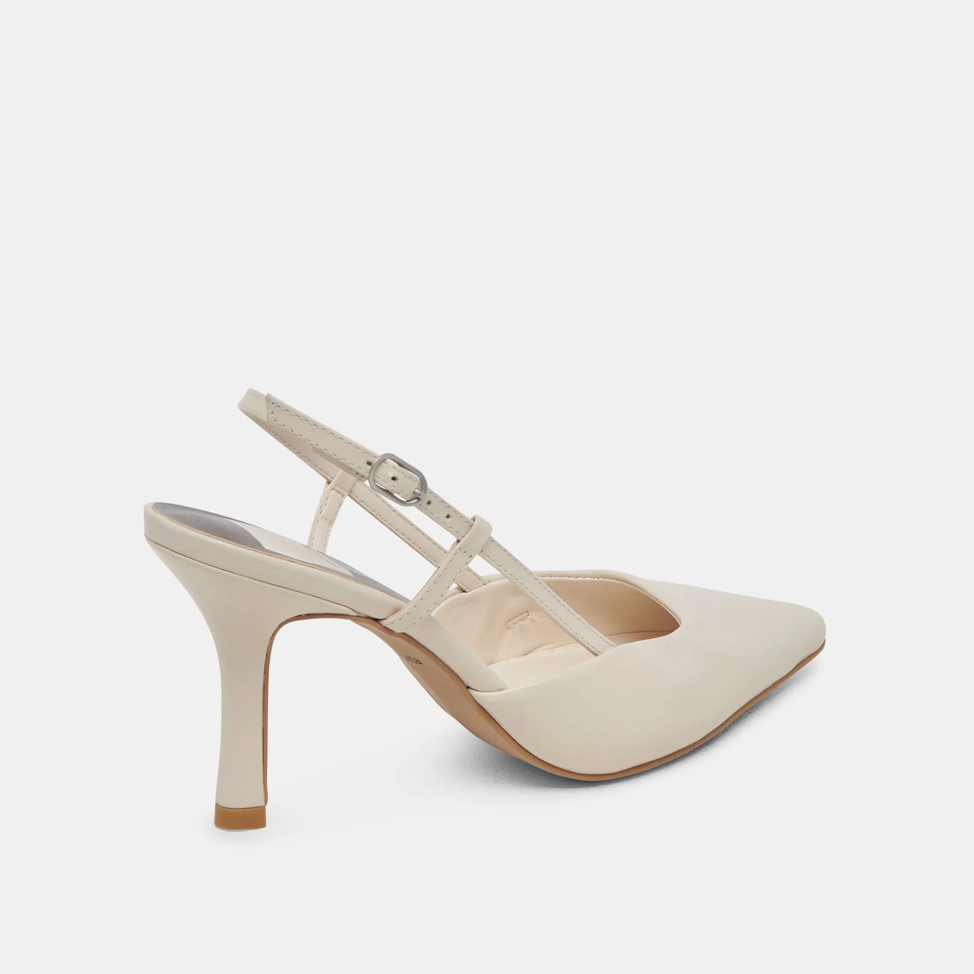 KIM HEELS IVORY CRINKLE PATENT Dolce Vita
