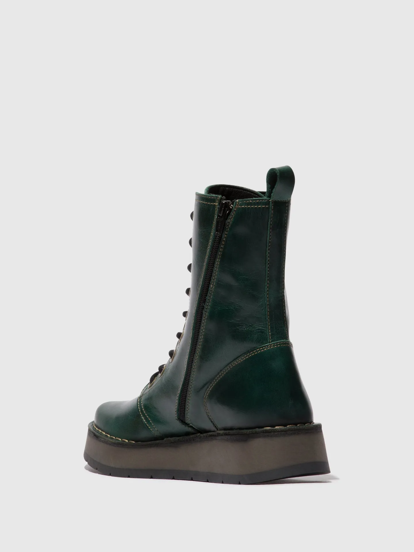 Lace-up Boots RAMI043FLY PETROL